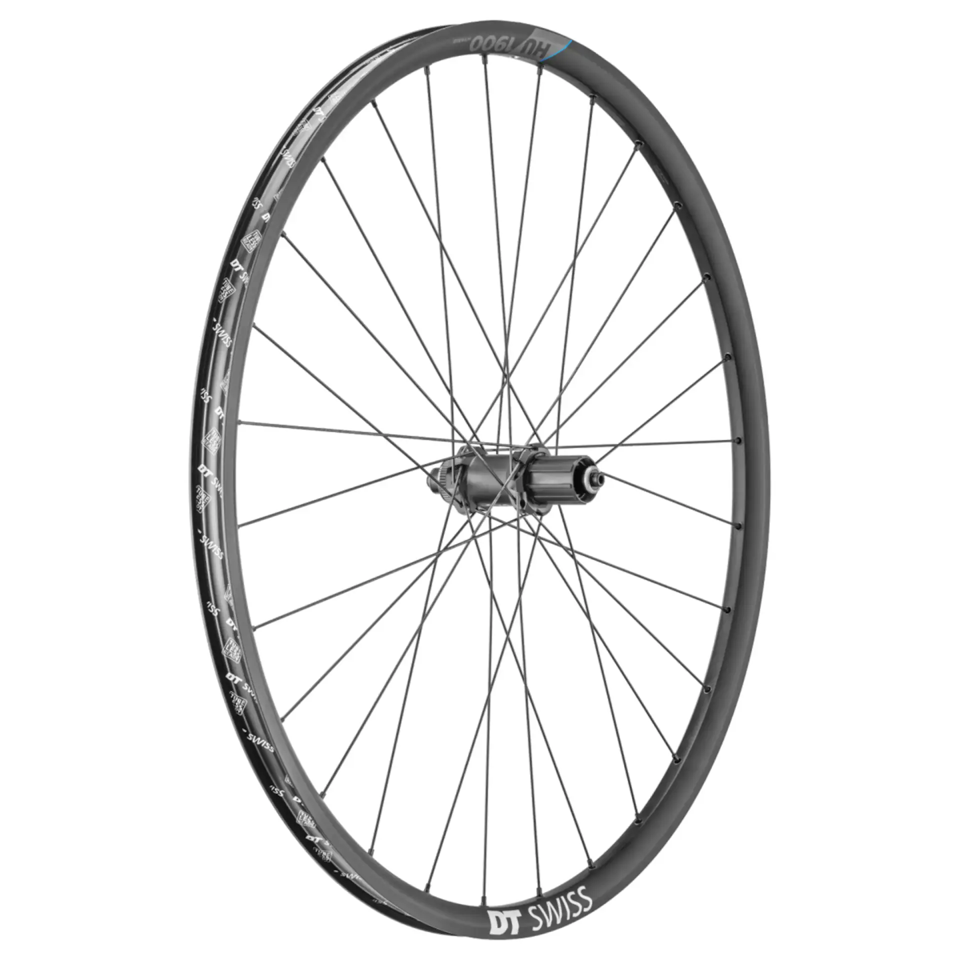 dt swiss hu 1900 spline 29“ hybrid shimano hg disc qr e trekking hinterrad