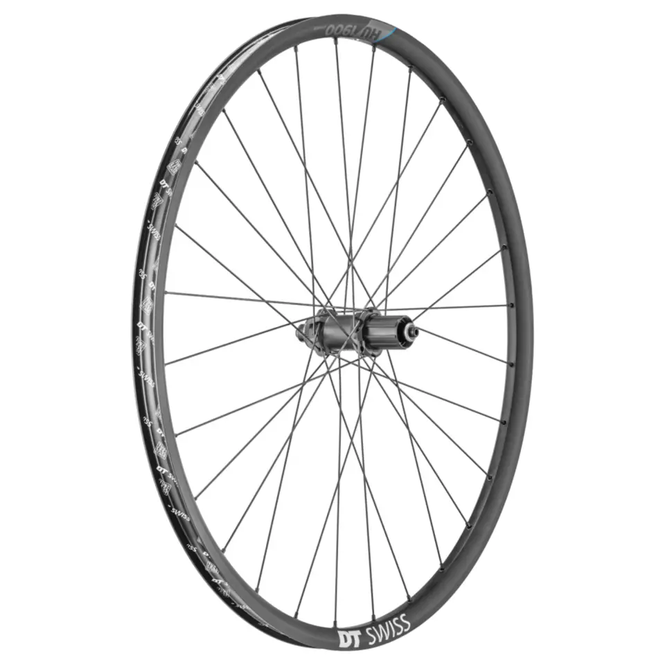 dt swiss hu 1900 spline 29“ hybrid shimano hg disc qr e trekking hinterrad